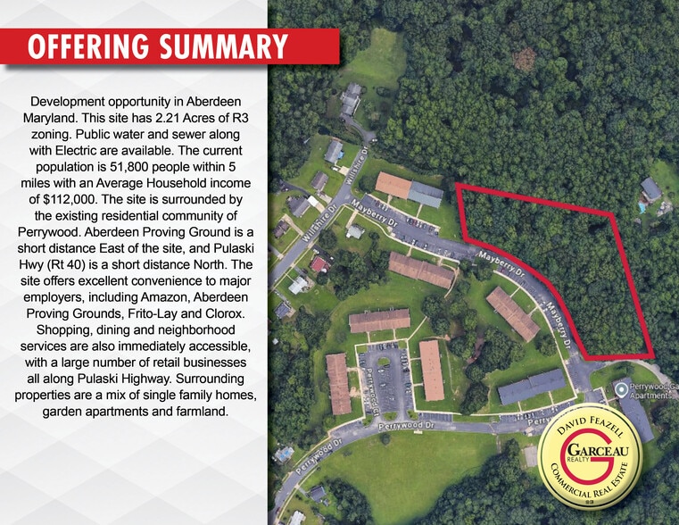 251 Mayberry Dr, Aberdeen, MD for sale - Aerial - Image 2 of 6