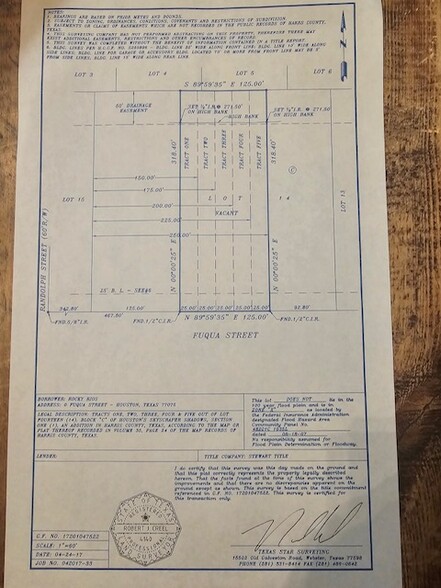 8131 Fuqua Street St, Houston, TX à vendre - Plan de site - Image 2 de 2