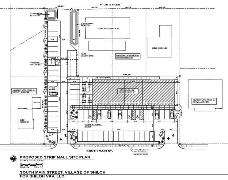121 S Main St, Shiloh, IL à vendre - Photo du bâtiment - Image 2 de 3