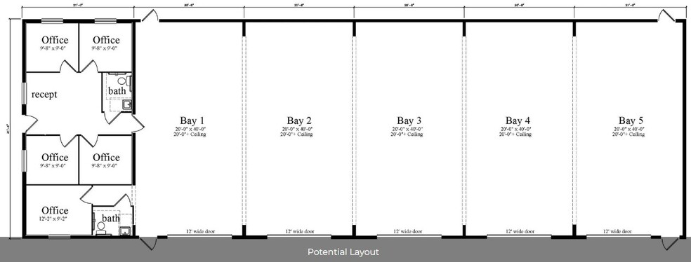 6412 14th St, Bradenton, FL for lease - Floor Plan - Image 3 of 3