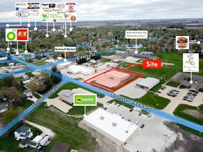 1099 N Cole St, Bushnell, IL - Aérien  Vue de la carte - Image1