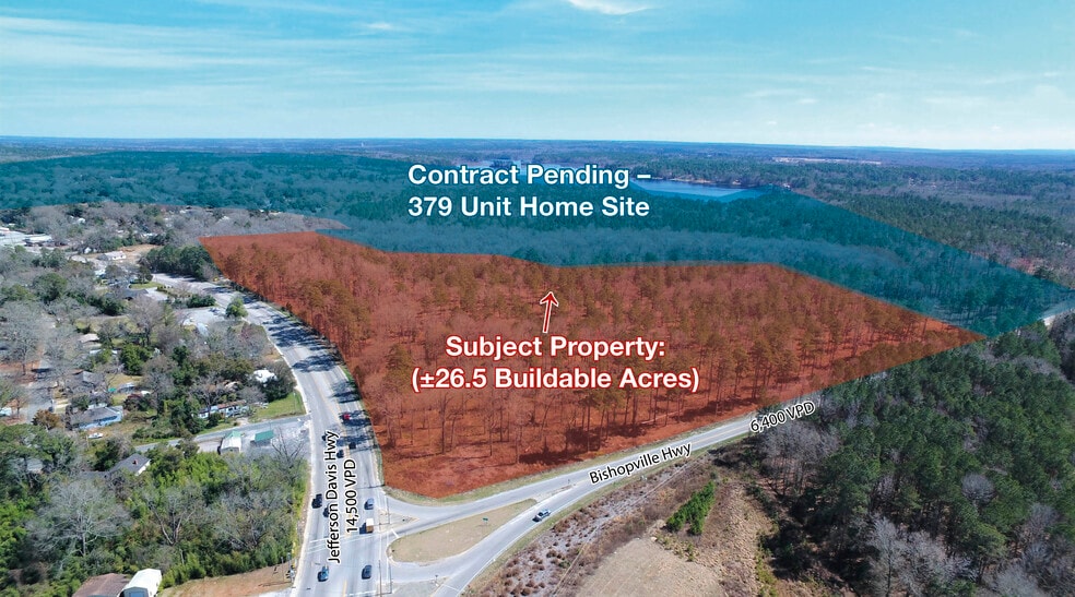 US Hwy-1 & Bishopville Hwy, Camden, SC for sale - Building Photo - Image 1 of 3