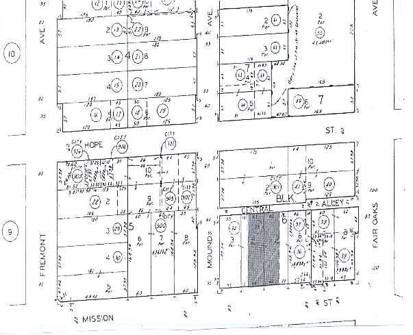 1506-1508 Mission St, South Pasadena, CA for sale - Plat Map - Image 2 of 2