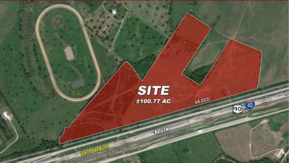 I-10 & Peach Ridge Rd, Brookshire, TX for sale - Primary Photo - Image 1 of 2