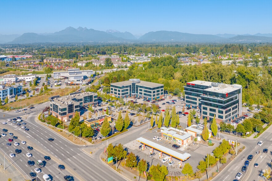 8661 201st St, Langley Twp, BC for lease - Aerial - Image 3 of 4