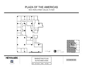 700 N Pearl St, Dallas, TX for lease Floor Plan- Image 2 of 2