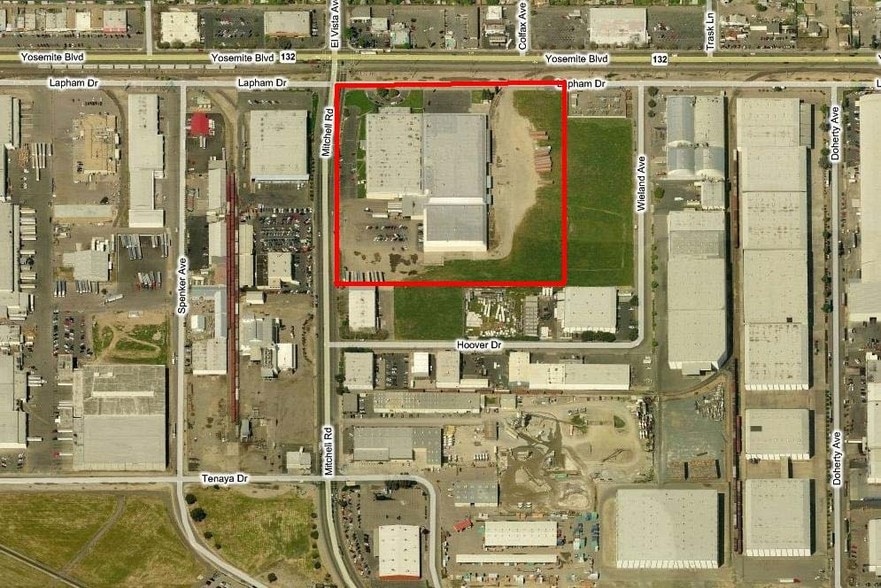 2200 Lapham Dr, Modesto, CA for lease - Aerial - Image 3 of 3