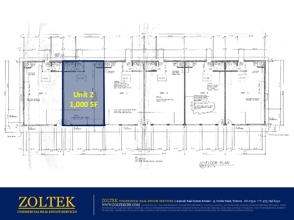 263 Brick Blvd, Brick, NJ for lease Floor Plan- Image 1 of 3