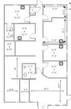 2535 Charlotte St, Denton, TX à louer Plan d’étage- Image 1 de 1