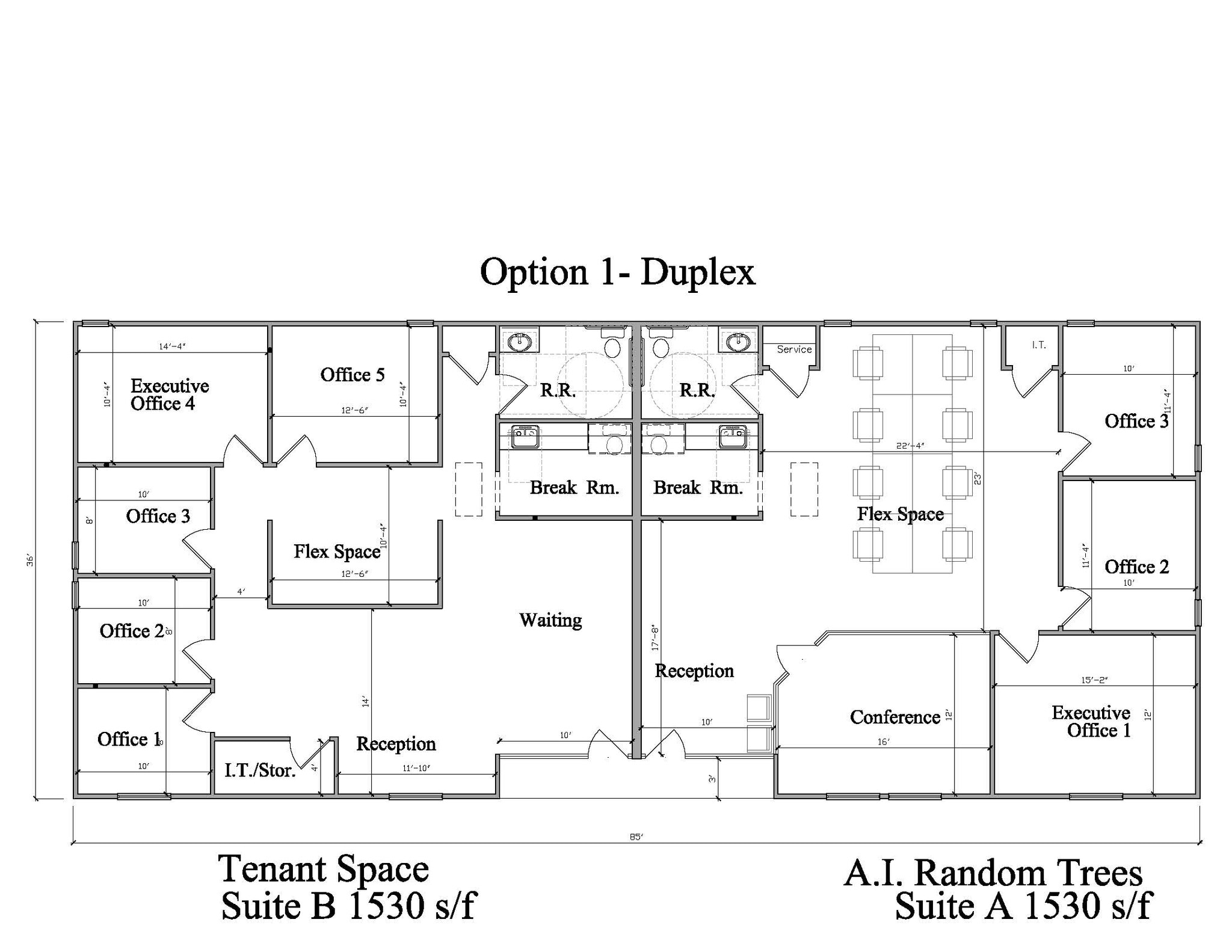 16702 House Hahl Rd, Cypress, TX à louer Plan d’étage- Image 1 de 1
