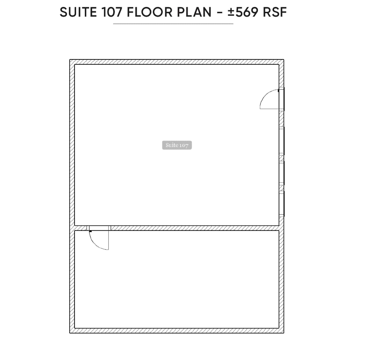 8271 Melrose Ave, Los Angeles, CA à louer Plan d’étage- Image 1 de 4