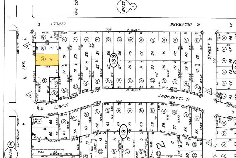 514-516 Peninsula Ave, San Mateo, CA for lease - Plat Map - Image 2 of 4