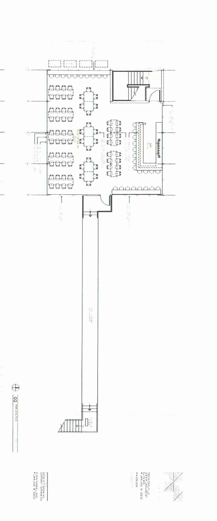 2100-2124 N Farwell Ave, Milwaukee, WI à louer Plan d’étage- Image 1 de 2