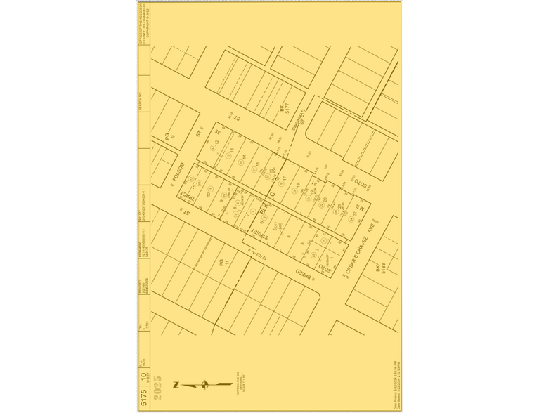 319 N Soto St, Los Angeles, CA à vendre - Plan cadastral - Image 3 de 3