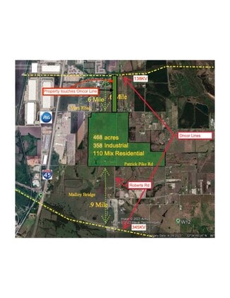 Plus de détails pour 600 Mars Rd, Wilmer, TX - Terrain à vendre