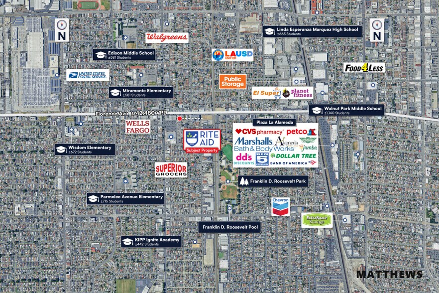 1534 E Florence Ave, Los Angeles, CA à vendre - Photo du bâtiment - Image 3 de 3