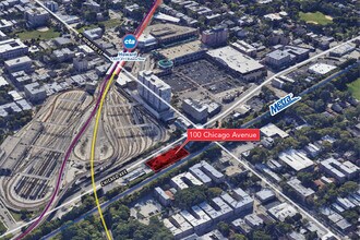 100 Chicago, Evanston, IL - Aerial  map view - Image1