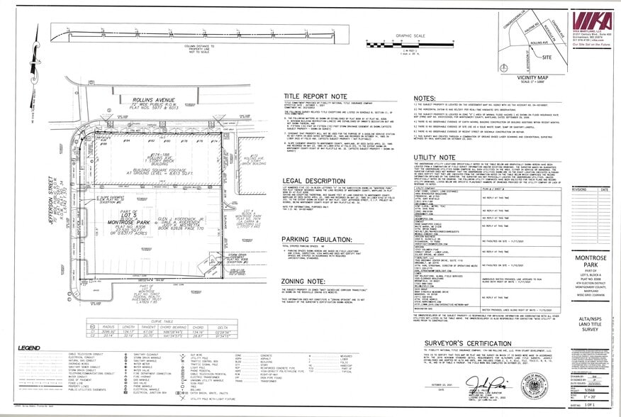 174-188 Rollins Ave, Rockville, MD for lease - Site Plan - Image 3 of 3