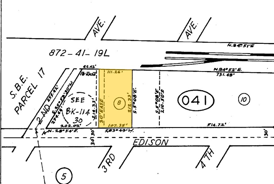 3051 Edison Way, Redwood City, CA à vendre - Plan cadastral - Image 2 de 4