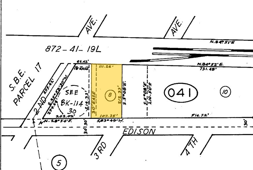 3051 Edison Way, Redwood City, CA à vendre - Plan cadastral - Image 3 de 4