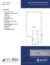 3320 W Valley Hwy N, Auburn, WA for lease Floor Plan- Image 2 of 2