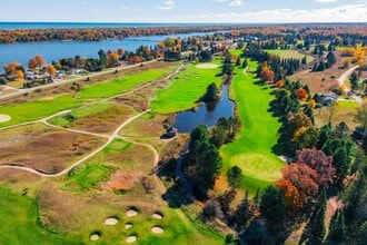7751 Cedar Lake Rd, Oscoda, MI - AERIAL map view - Image1