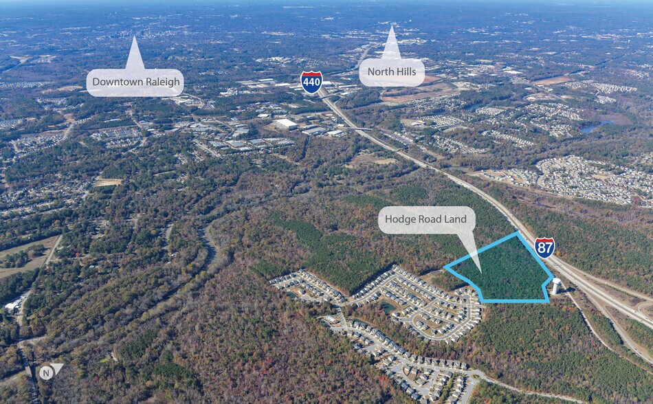 Hodge Rd, Knightdale, NC for sale - Building Photo - Image 1 of 2