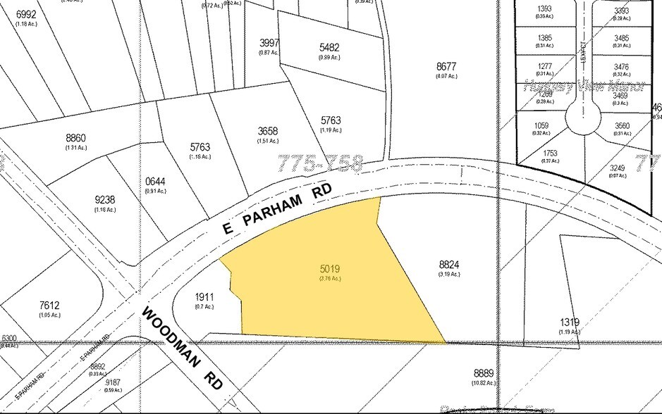 2201 E Parham Rd, Henrico, VA à louer - Plan cadastral - Image 3 de 7