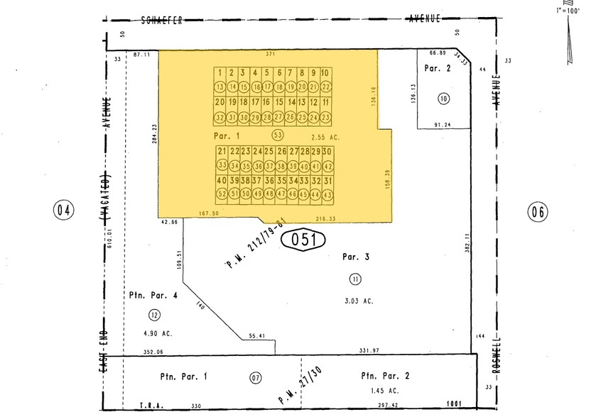 13768 Roswell Ave, Chino, CA for lease - Plat Map - Image 2 of 33