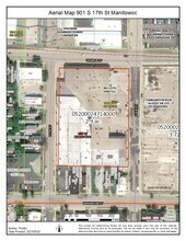 901 S 17th St, Manitowoc, WI - AERIAL map view - Image1