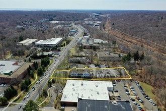 57 Danbury Rd, Wilton, CT - AERIAL  map view