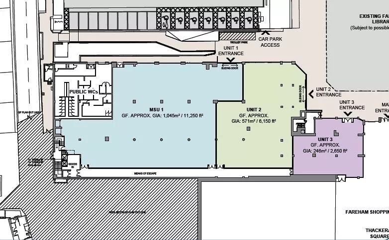 Osborn Rd, Fareham for lease Site Plan- Image 1 of 1