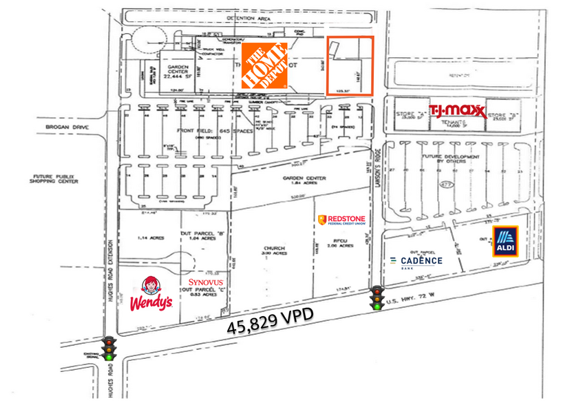 4045 Lawson Ridge Dr, Madison, AL for sale - Site Plan - Image 2 of 2