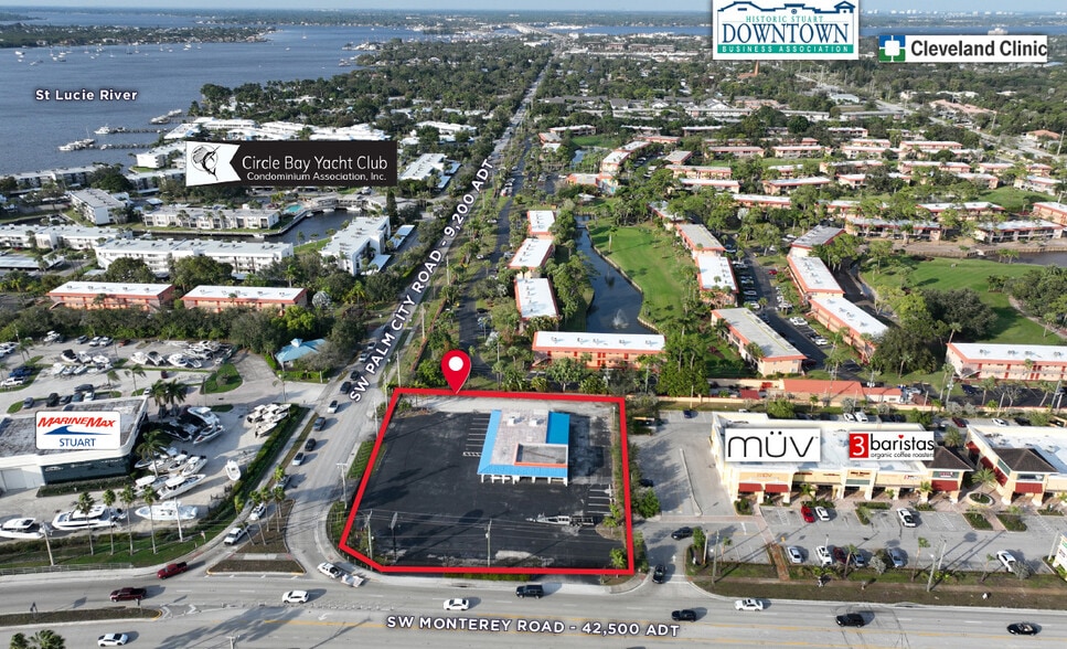 275 SW Monterey Rd, Stuart, FL à louer - Aérien - Image 2 de 7