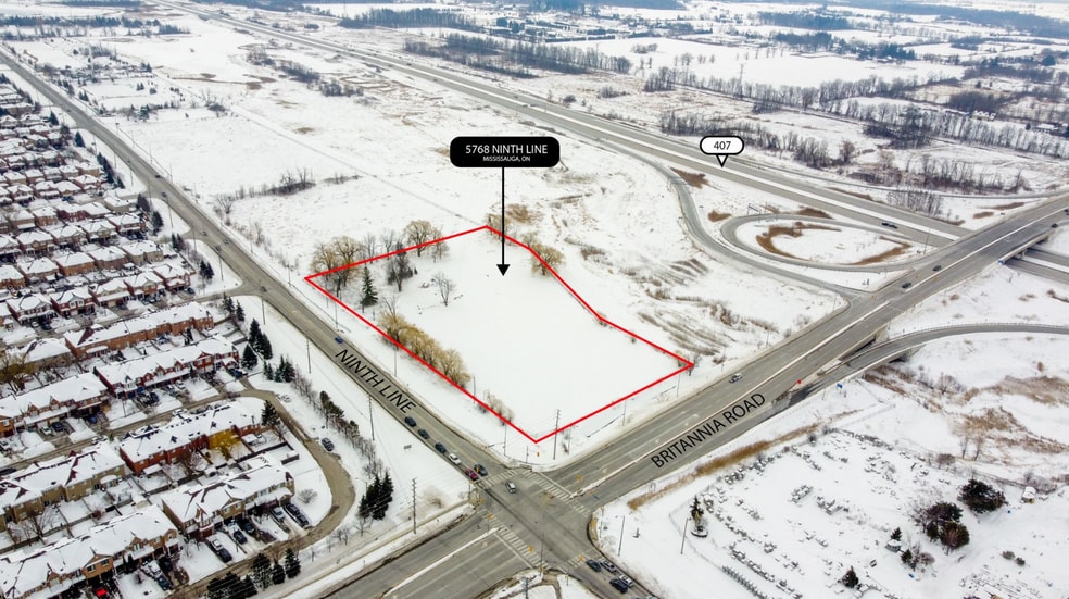 5768 Ninth Line, Mississauga, ON for sale - Aerial - Image 1 of 9