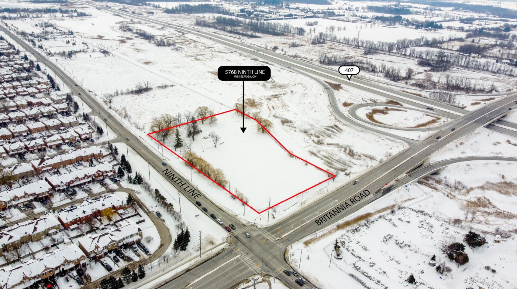 5768 Ninth Line, Mississauga, ON à vendre Aérien- Image 1 de 10