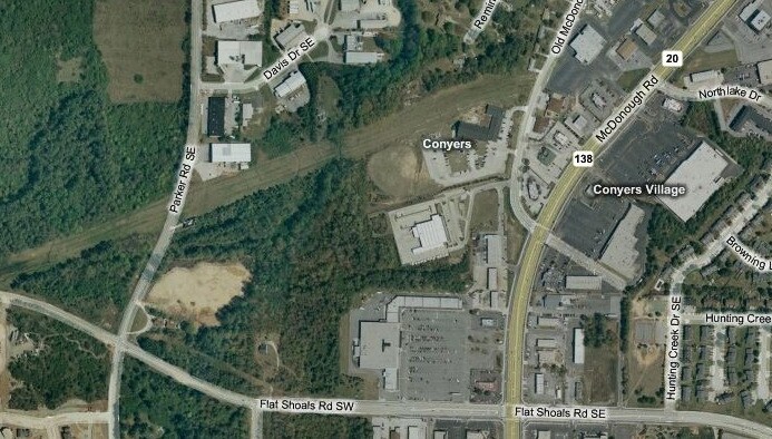 SE Parker Rd, Conyers, GA for sale - Aerial - Image 2 of 2