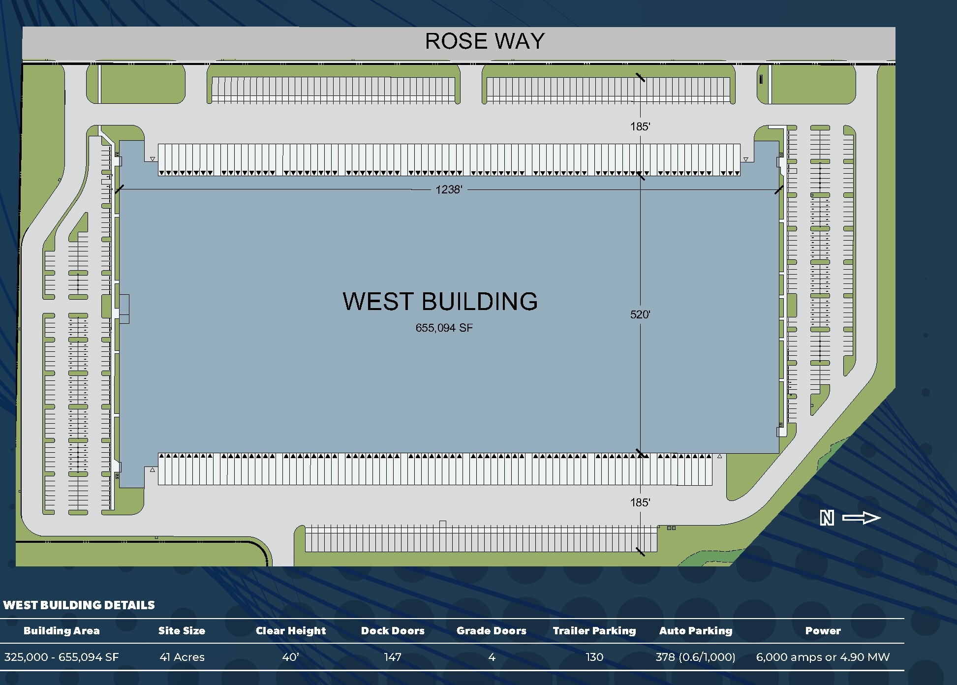 345 N Pekin Rd, Woodland, WA à louer Plan de site- Image 1 de 1