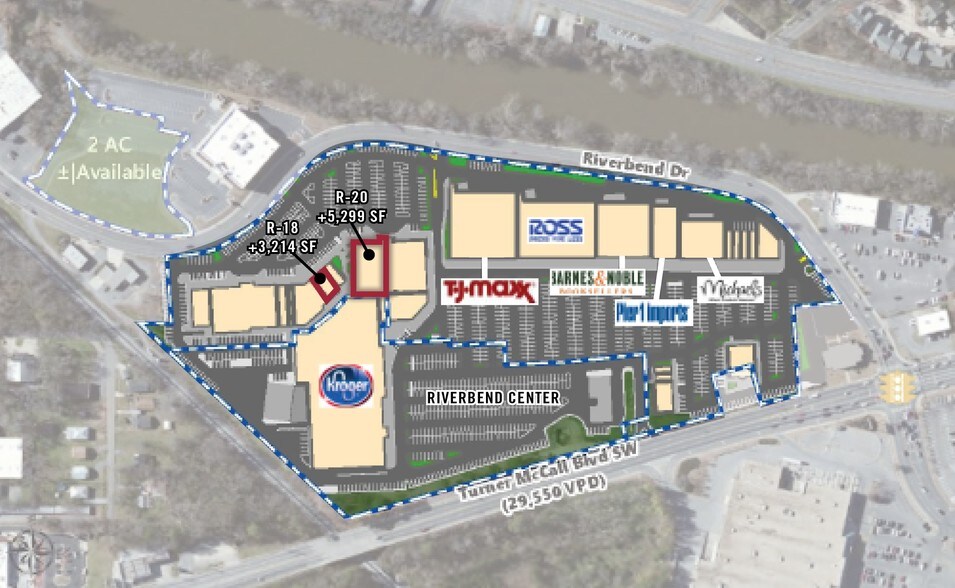 1476 Turner McCall Blvd SW, Rome, GA à louer - Aérien - Image 3 de 4