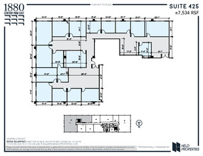 1880 Century Park E, Los Angeles, CA for lease Site Plan- Image 2 of 2