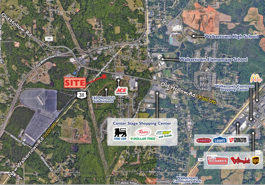 0 New Walkertown Rd, Walkertown, NC à louer - Photo du bâtiment - Image 1 de 4