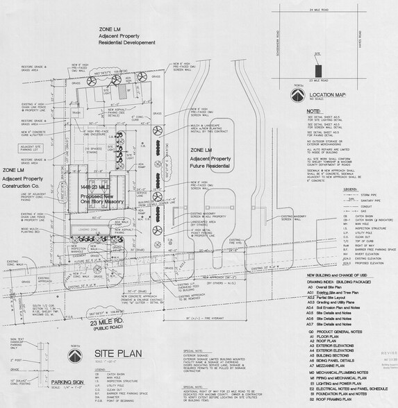 14419 23 Mile Rd, Shelby Township, MI à louer - Photo du bâtiment - Image 2 de 3