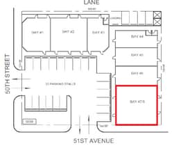 4922 51st Ave, Leduc, AB for lease Floor Plan- Image 1 of 1