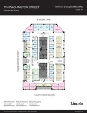 11 N Washington St, Rockville, MD for lease Floor Plan- Image 2 of 2