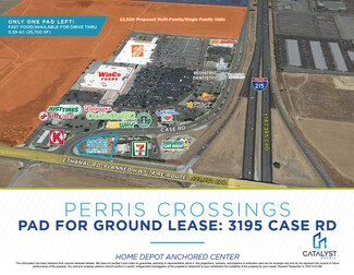 Plus de détails pour 3150 N Case Rd, Perris, CA - Terrain à louer