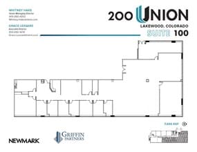 200 Union Blvd, Lakewood, CO for lease Floor Plan- Image 1 of 1