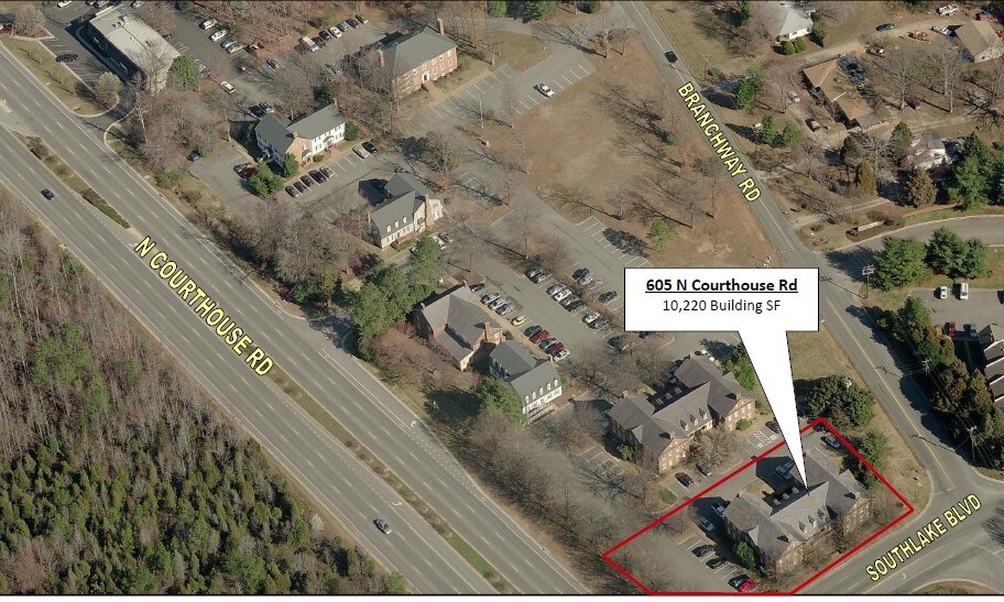 605 N Courthouse Rd, Richmond, VA à vendre - Aérien - Image 3 de 44