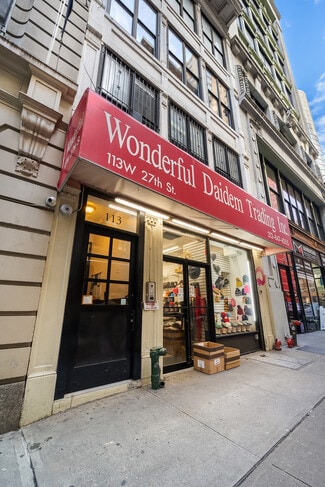 Plus de détails pour 113 W 27th St, New York, NY - Commerce de détail à louer
