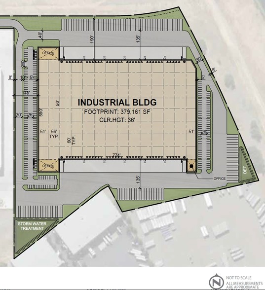 3520 Carlin Dr, West Sacramento, CA à louer - Plan de site - Image 3 de 3