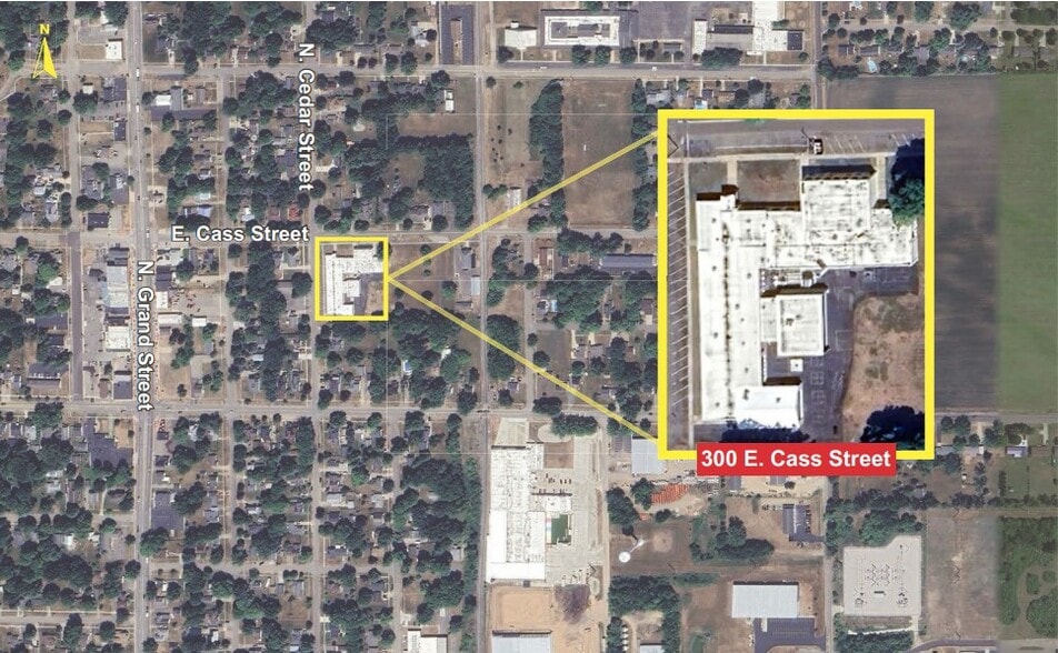300 E Cass St, Schoolcraft, MI for lease - Aerial - Image 2 of 18
